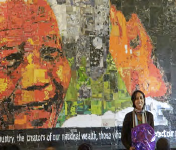 Nelson Mandela mosaic